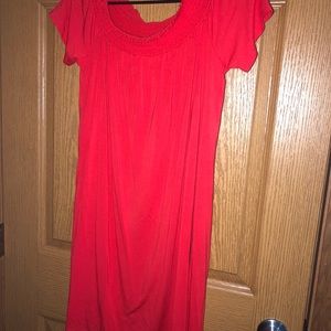 off the shoulder dress